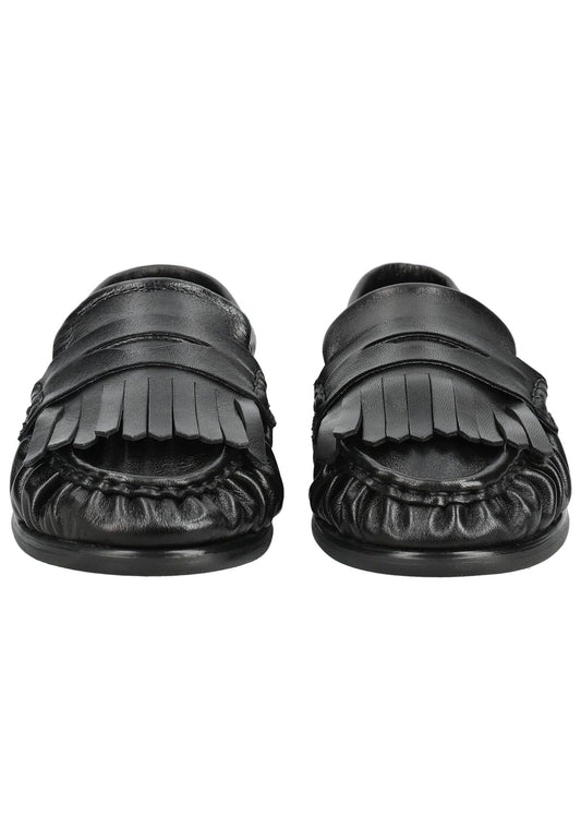 Pavement Slipper Leder Schwarz/Schwarz