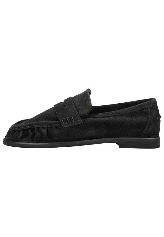 Pavement Slipper Leder Schwarz/Schwarz