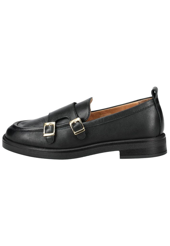 Slipper Pavement Slipper Leder Schwarz/Gold