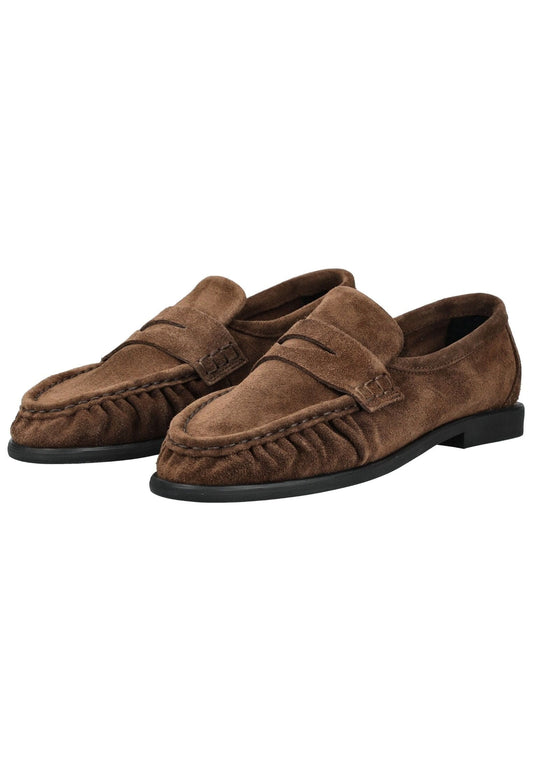 Pavement Slipper Veloursleder Dunkelbraun