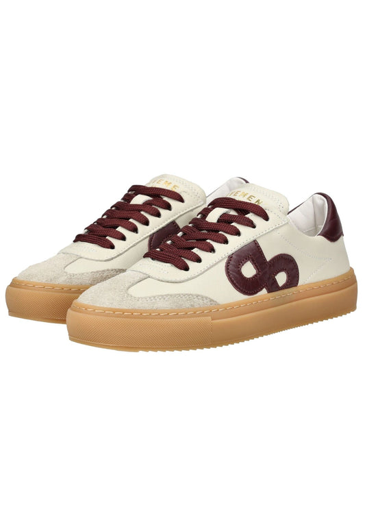 Pavement Sneaker Leder Bordeaux