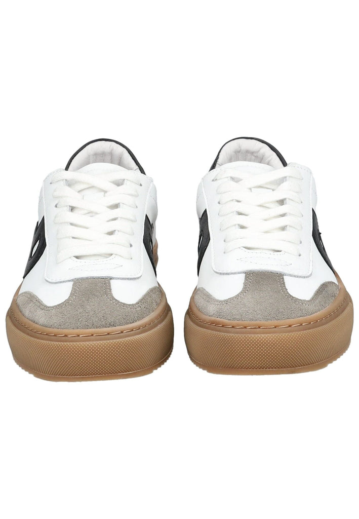 Pavement Sneaker Leder Weiß/Schwarz