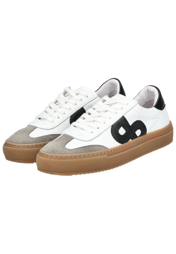 Pavement Sneaker Leder Weiß/Schwarz