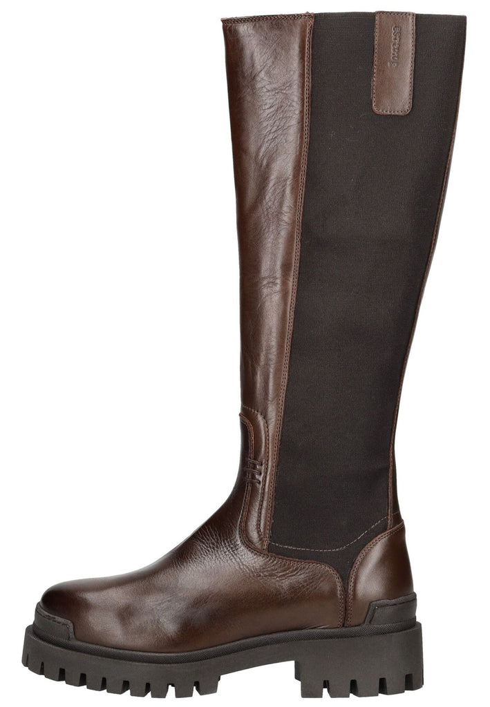Pavement Stiefel Leder/Textil Braun/Schwarz