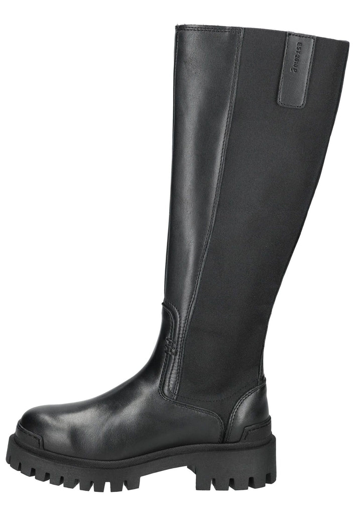 Pavement Stiefel Leder/Textil Schwarz