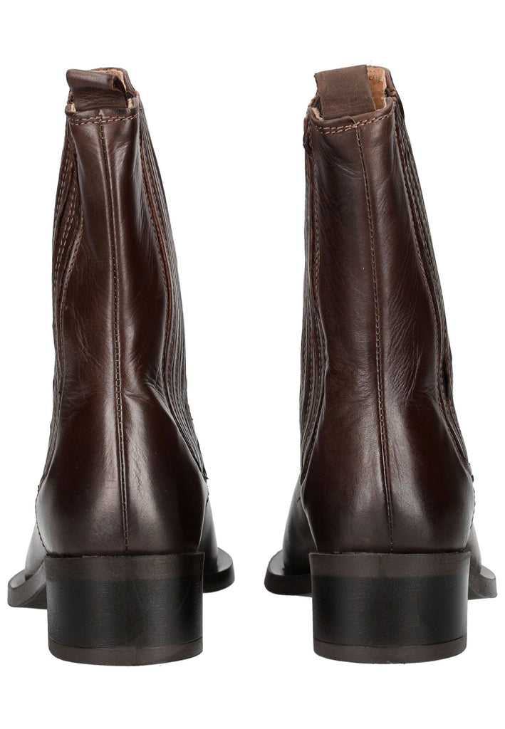 Pavement Stiefelette Leder Dunkelbraun