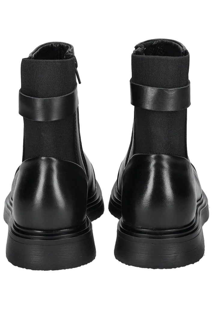 Pavement Stiefelette Leder Schwarz