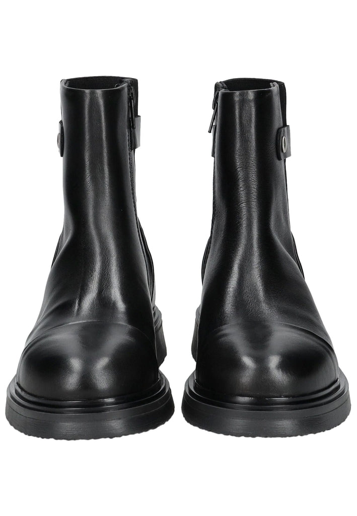 Pavement Stiefelette Leder Schwarz