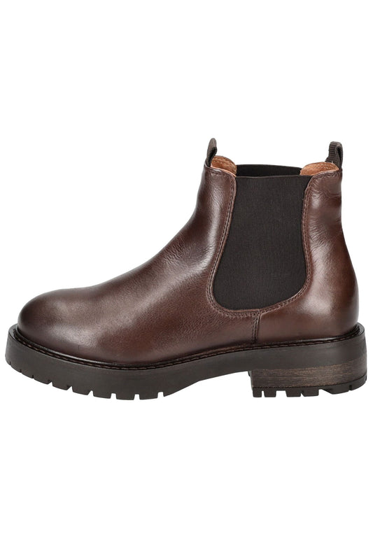 Pavement Stiefelette Leder/Textil Braun Warmfutter