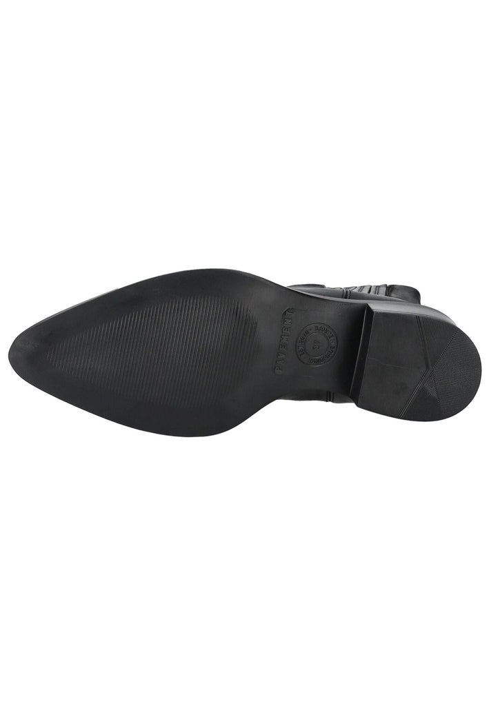 Pavement Stiefelette Leder/Textil Schwarz