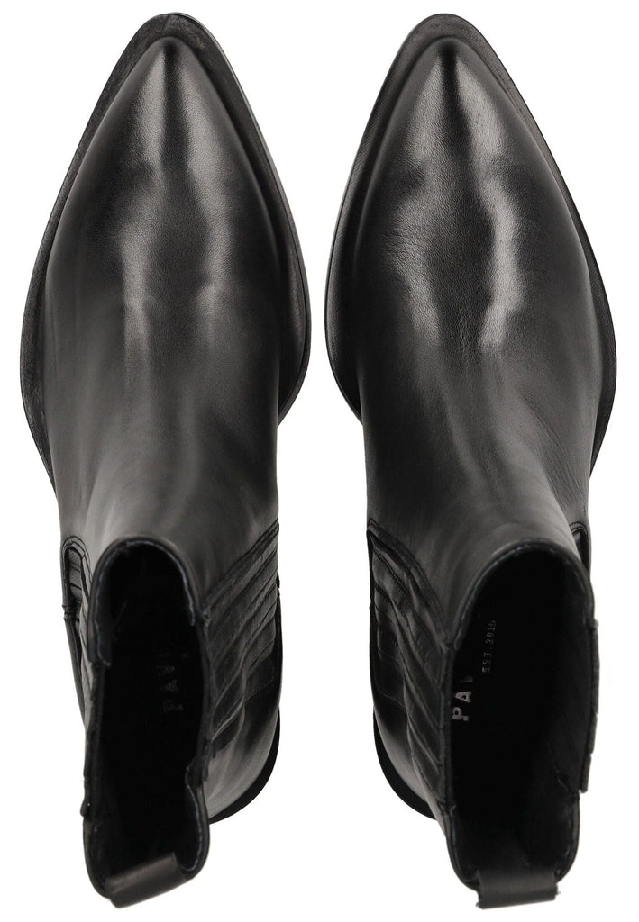 Pavement Stiefelette Leder/Textil Schwarz