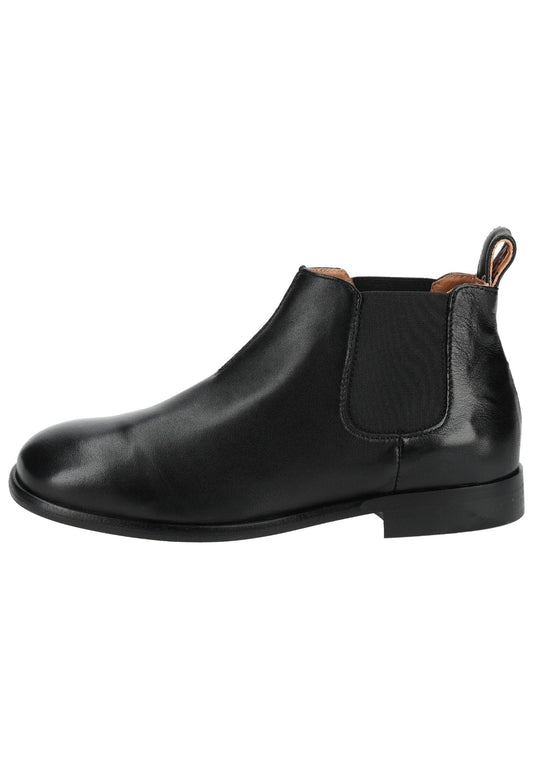 Pavement Stiefelette Leder/Textil Schwarz