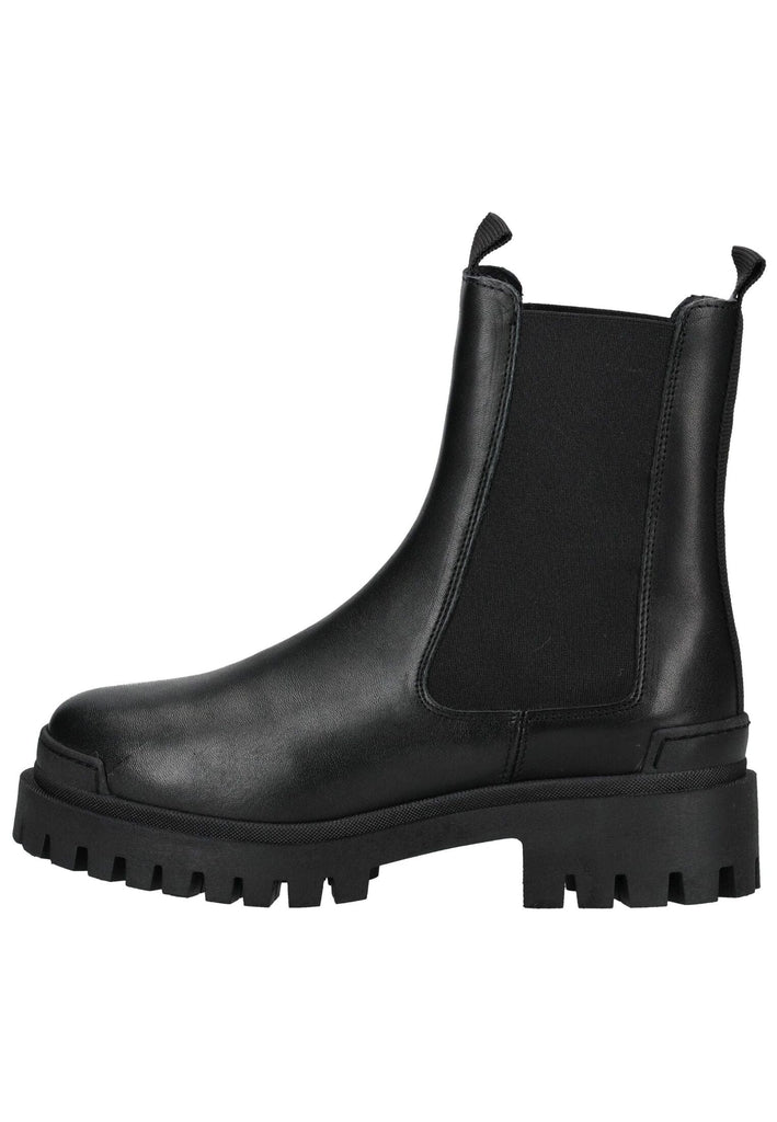 Pavement Stiefelette Leder/Textil Schwarz Warmfutter