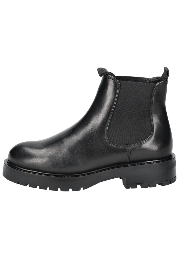 Stiefeletten Pavement Stiefelette Leder/Textil Schwarz Warmfutter