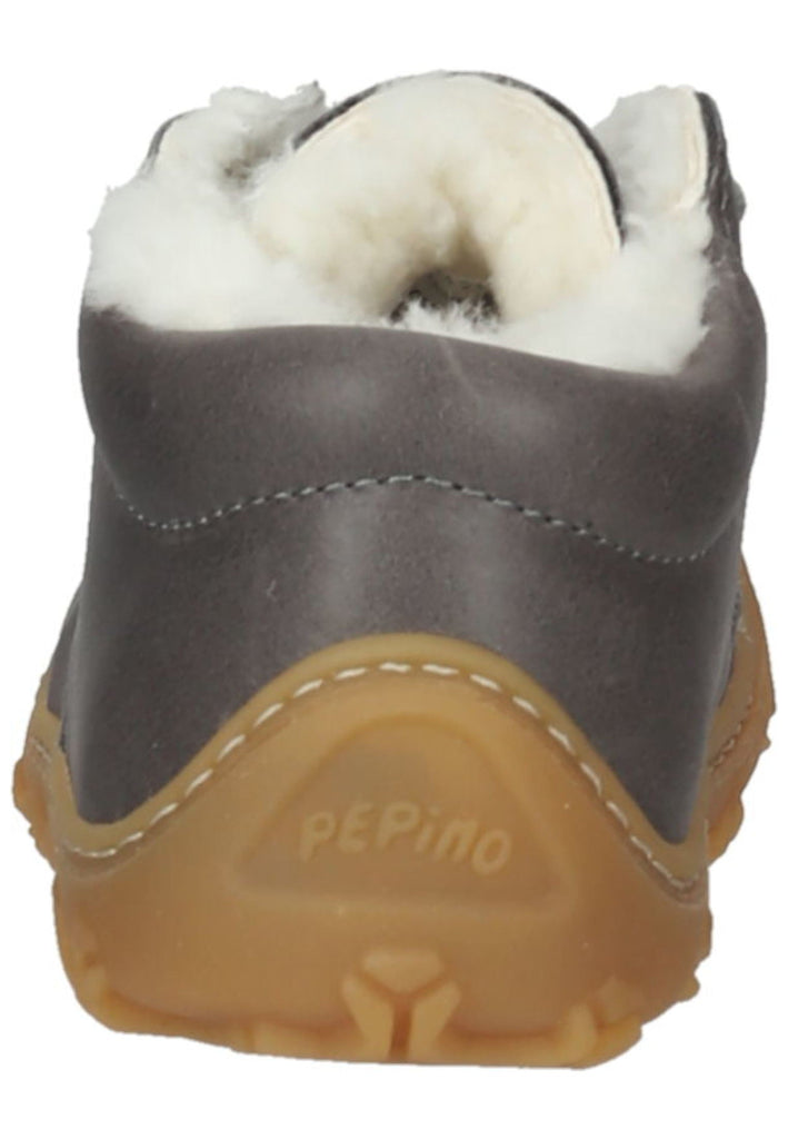 Pepino Halbschuhe Leder Anthracite Warmfutter