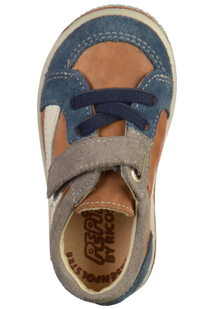 Pepino Halbschuhe Leder Blau/Braun