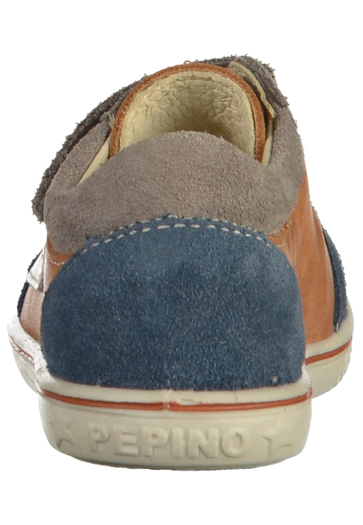 Pepino Halbschuhe Leder Blau/Braun