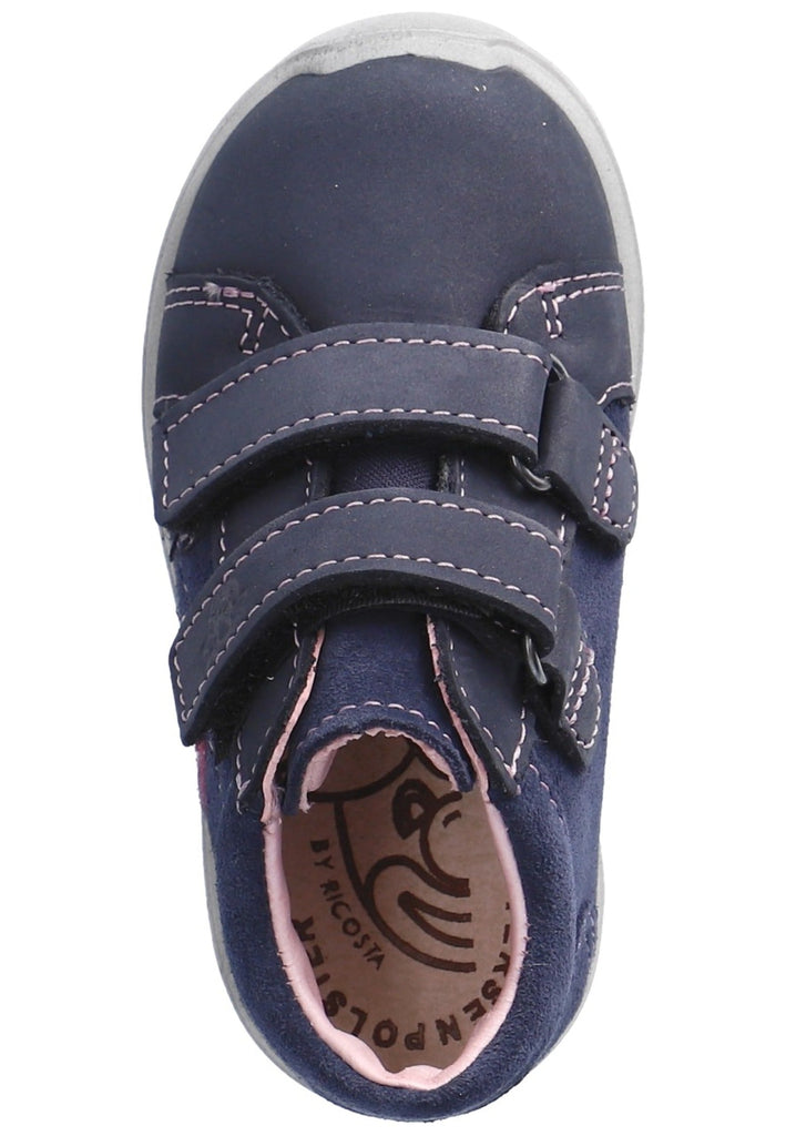 Pepino Halbschuhe Leder Blau/Pink