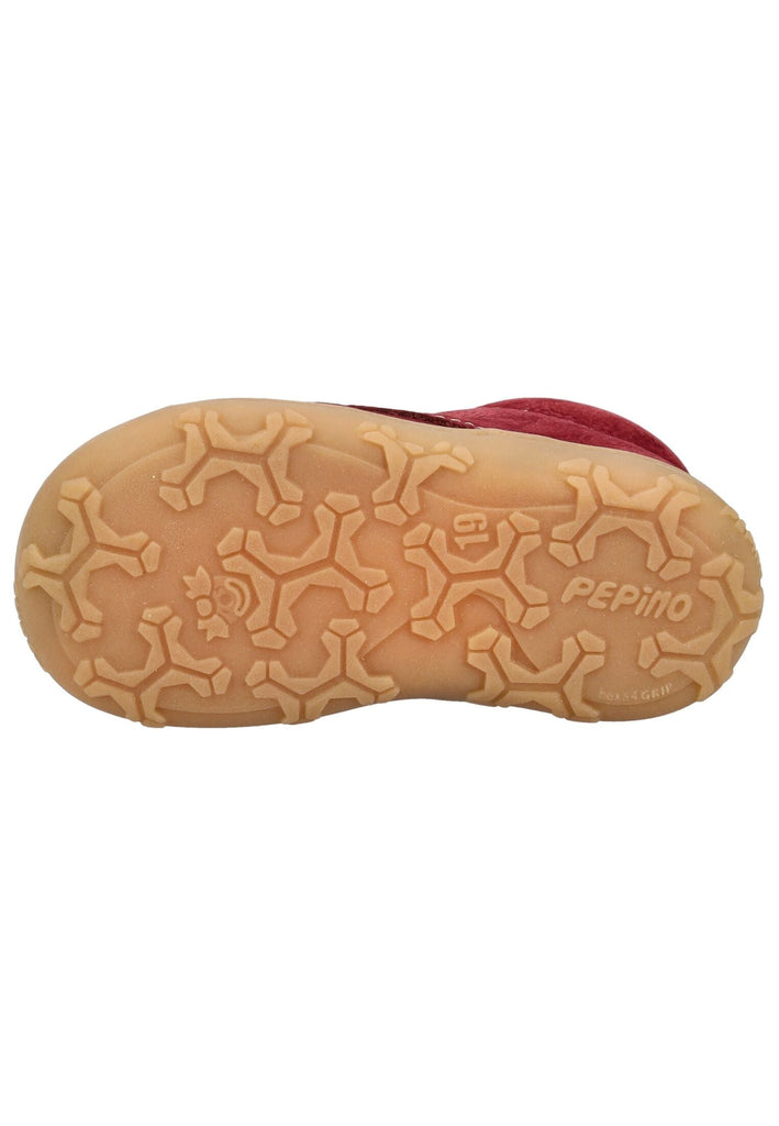 Pepino Halbschuhe Leder Burgunder