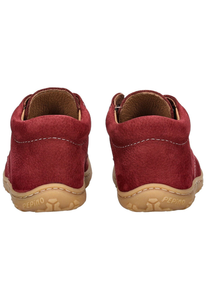 Pepino Halbschuhe Leder Burgunder