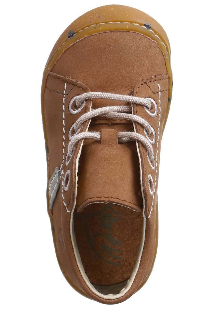 Pepino Halbschuhe Leder Caramel Warmfutter