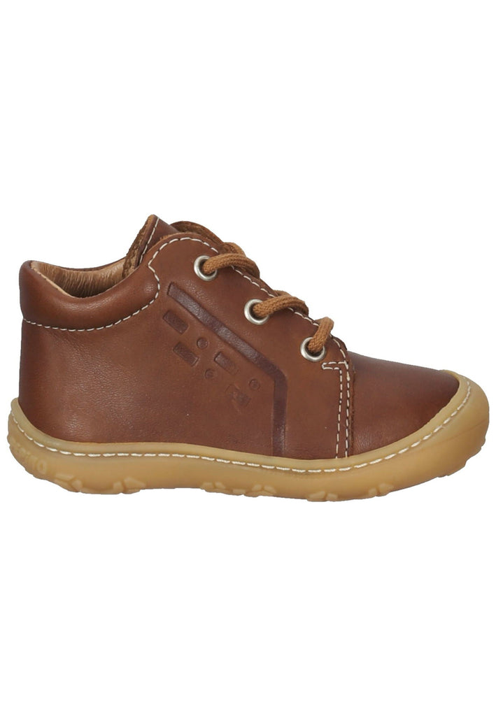 Pepino Halbschuhe Leder Cognac