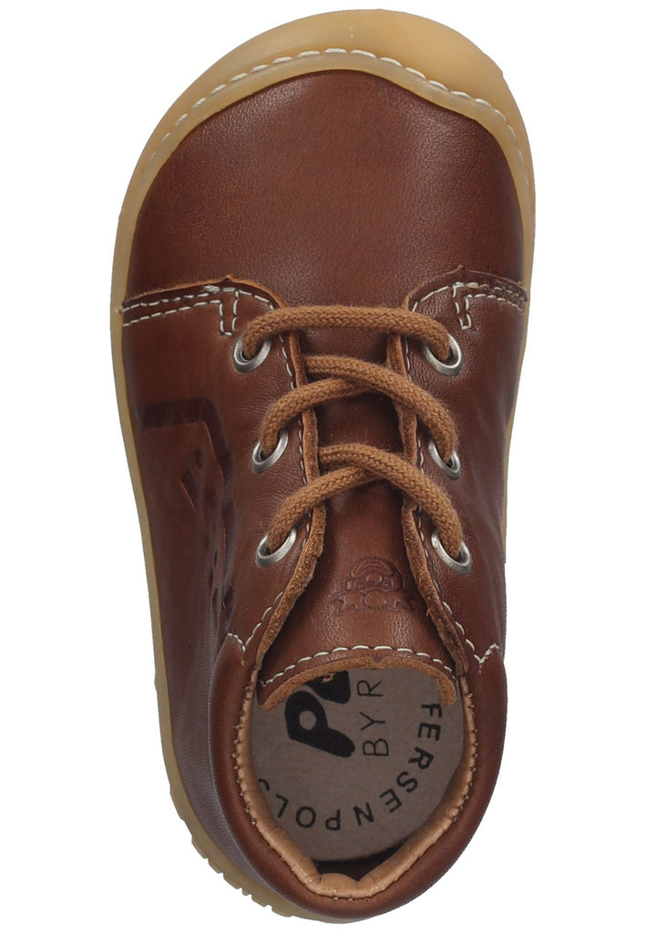 Pepino Halbschuhe Leder Cognac