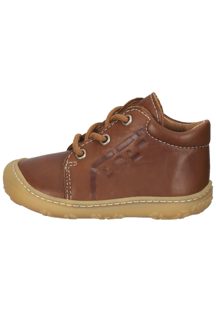 Pepino Halbschuhe Leder Cognac