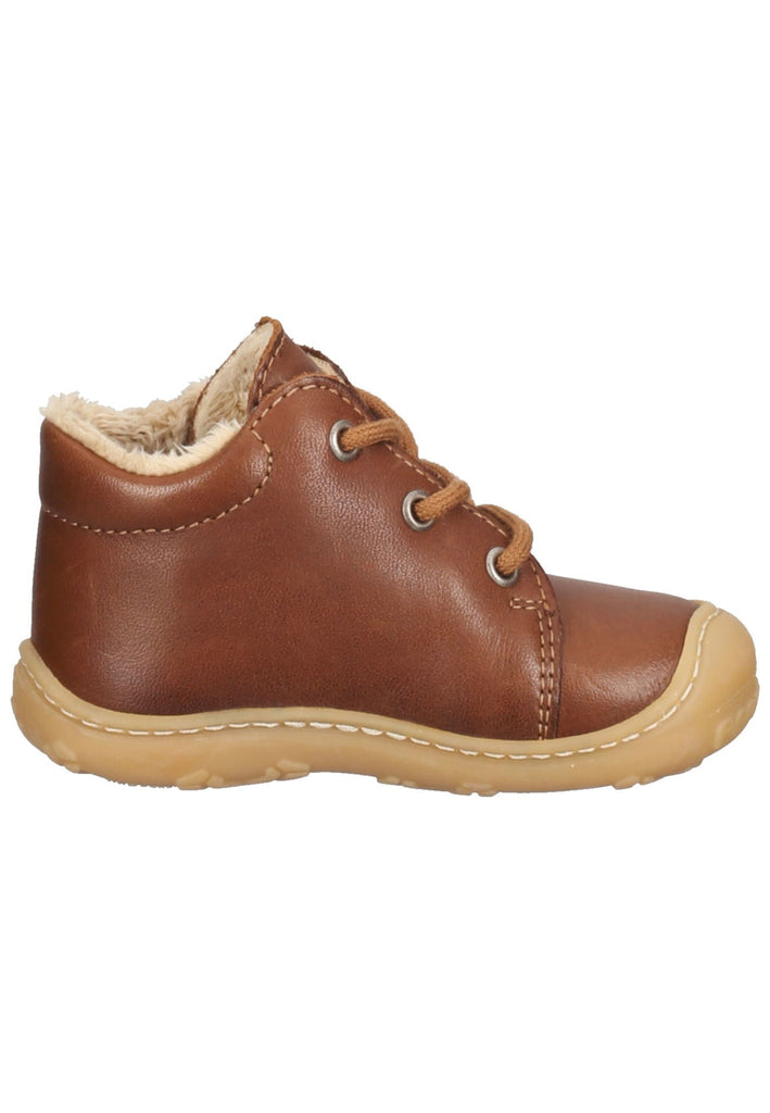 Pepino Halbschuhe Leder Cognac