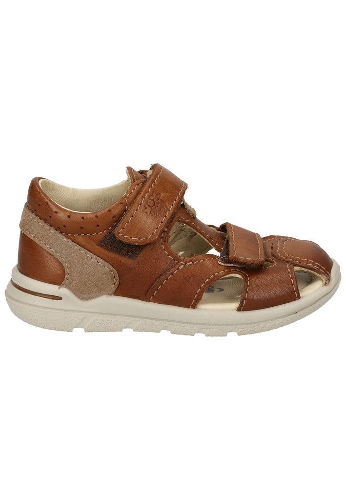 Pepino Halbschuhe Leder Cognac