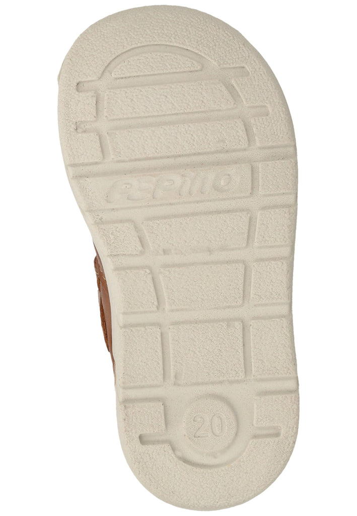 Pepino Halbschuhe Leder Cognac