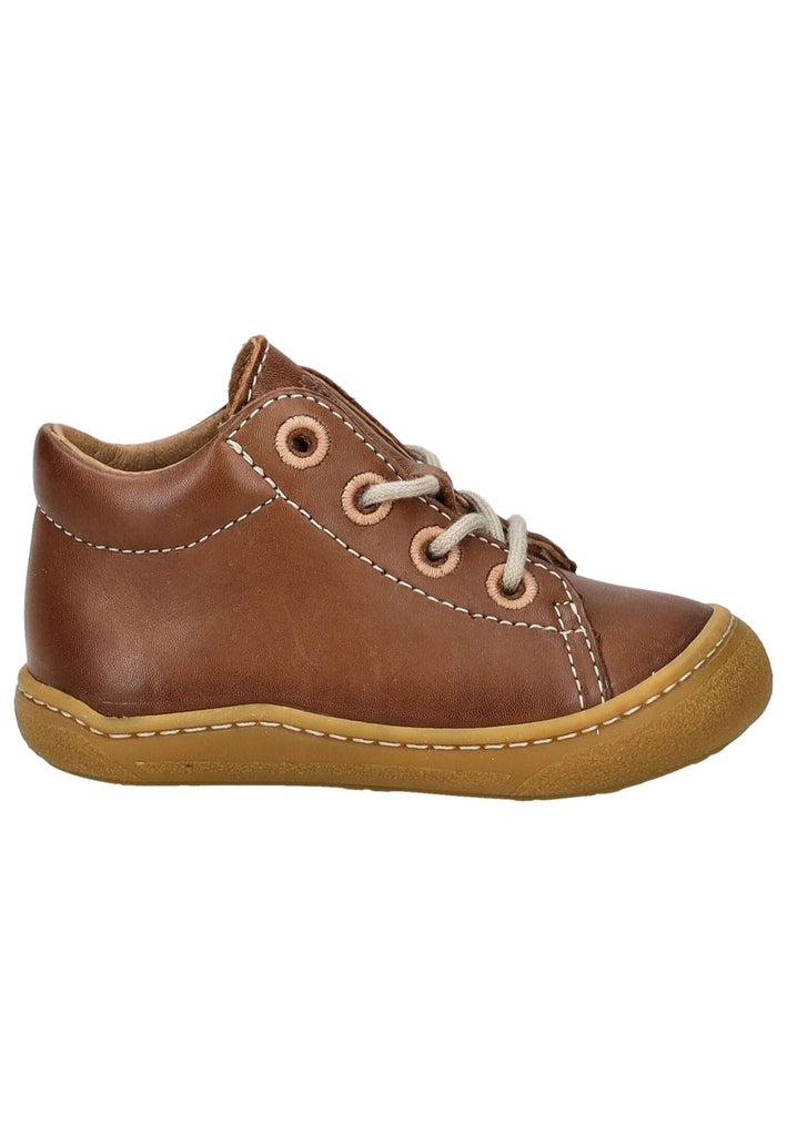 Pepino Halbschuhe Leder Cognac