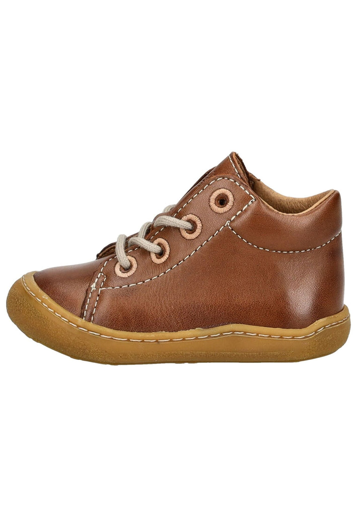 Pepino Halbschuhe Leder Cognac