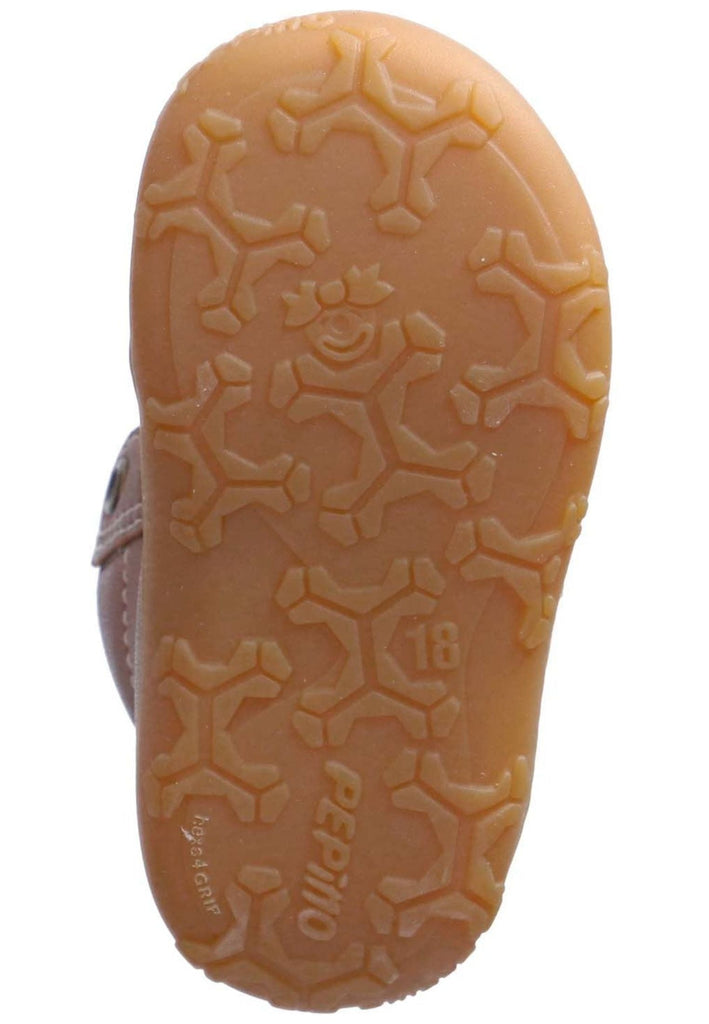 Pepino Halbschuhe Leder Cognac Warmfutter