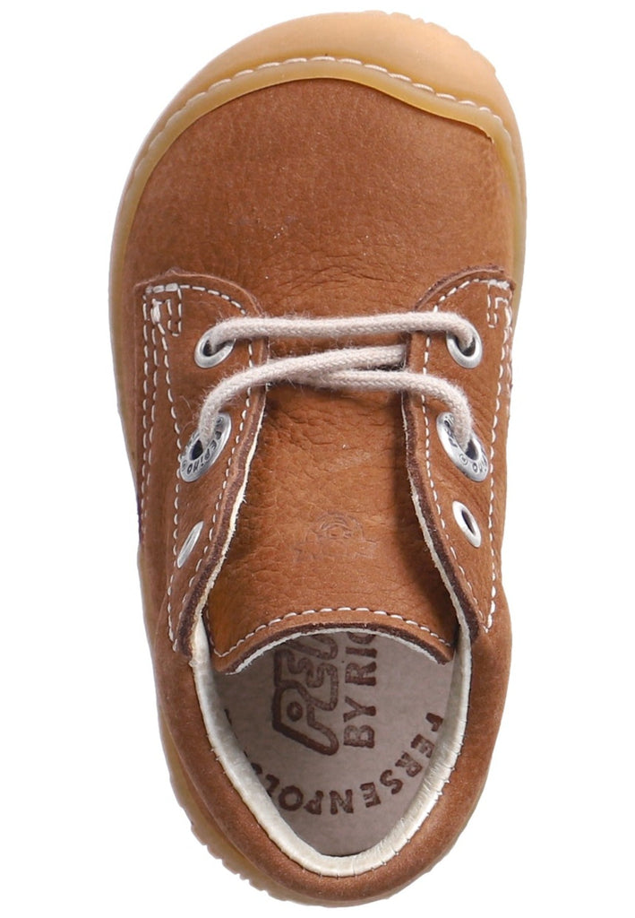 Pepino Halbschuhe Leder Curry