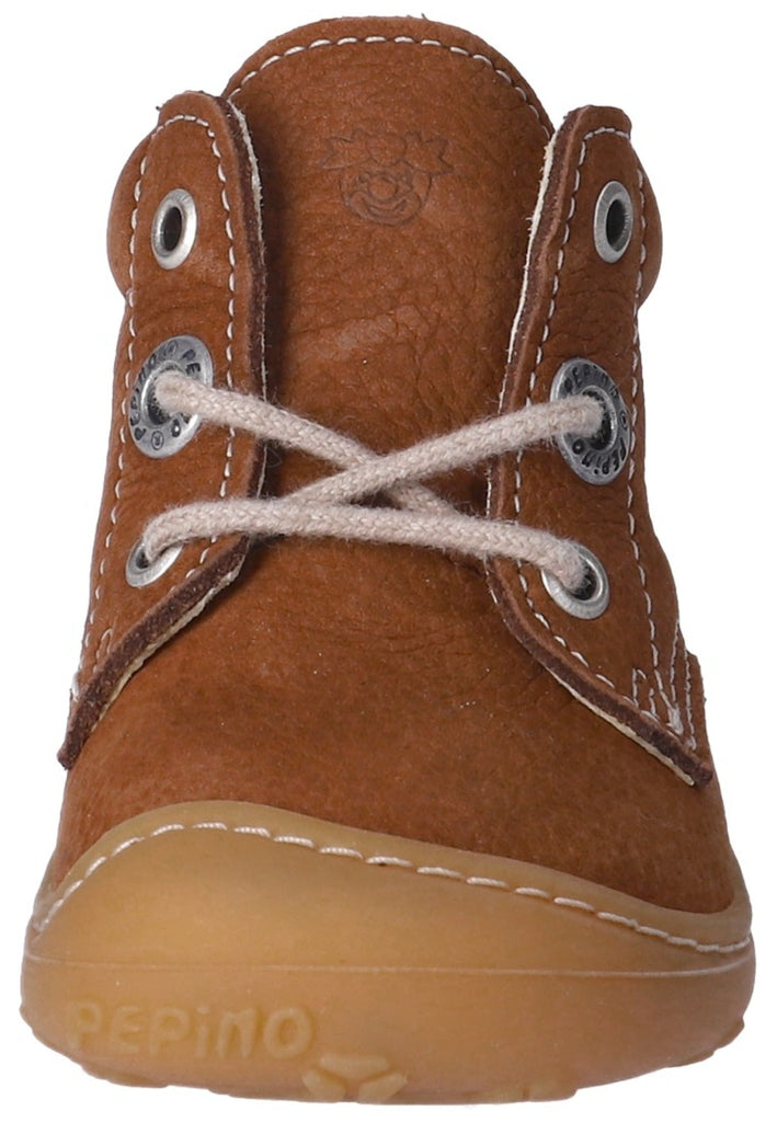 Pepino Halbschuhe Leder Curry