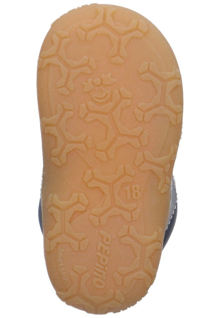 Pepino Halbschuhe Leder Curry