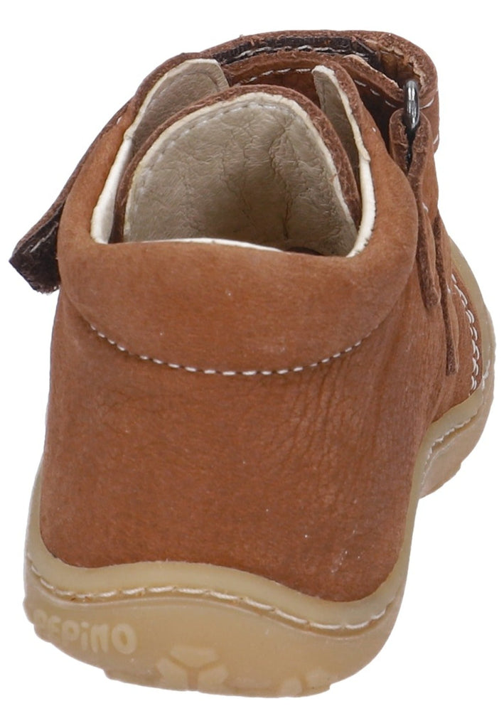 Pepino Halbschuhe Leder Curry