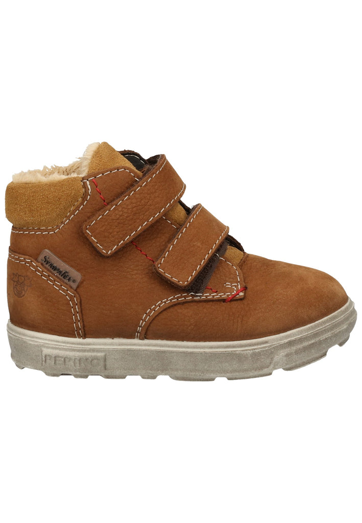 Pepino Halbschuhe Leder Curry Warmfutter