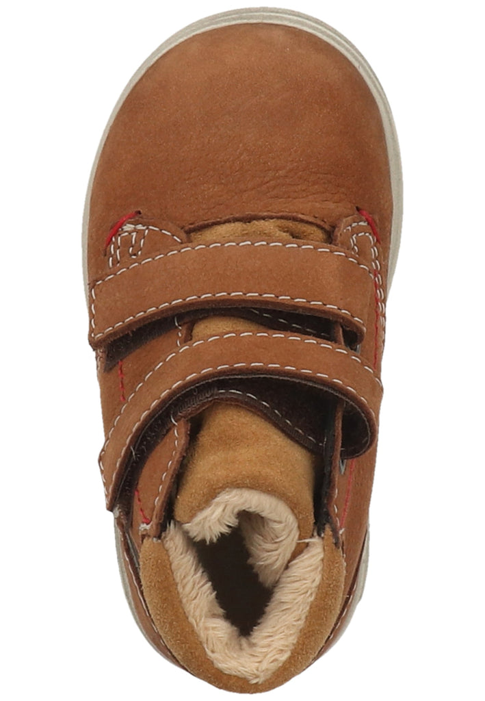 Pepino Halbschuhe Leder Curry Warmfutter