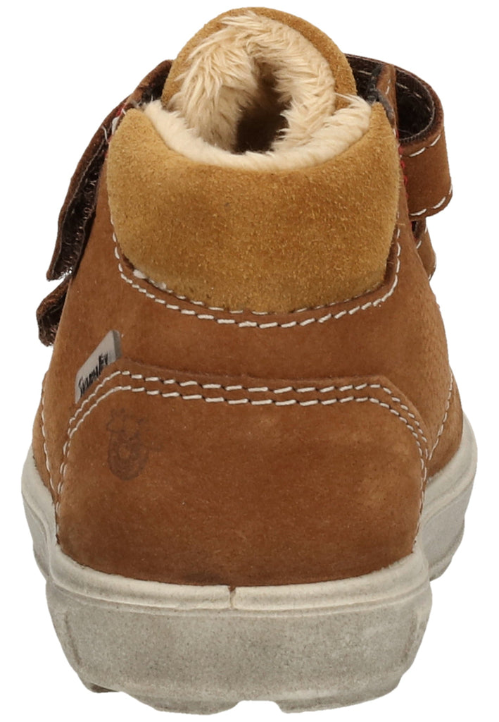 Pepino Halbschuhe Leder Curry Warmfutter