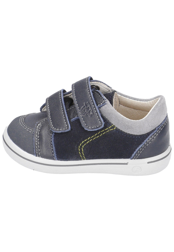 Pepino Halbschuhe Leder Dunkelblau/Grau