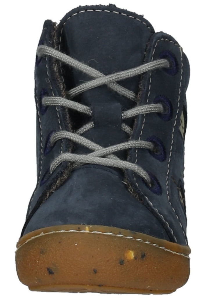 Pepino Halbschuhe Leder Dunkelblau Warmfutter