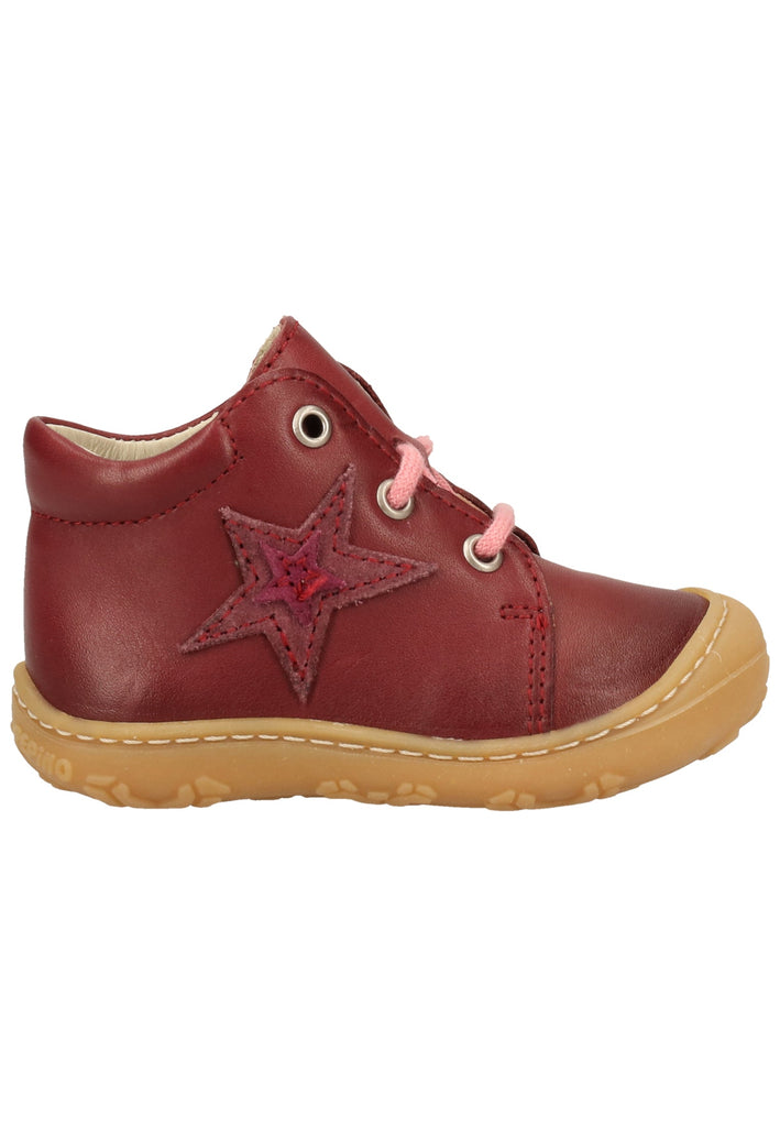 Pepino Halbschuhe Leder Fuchsia