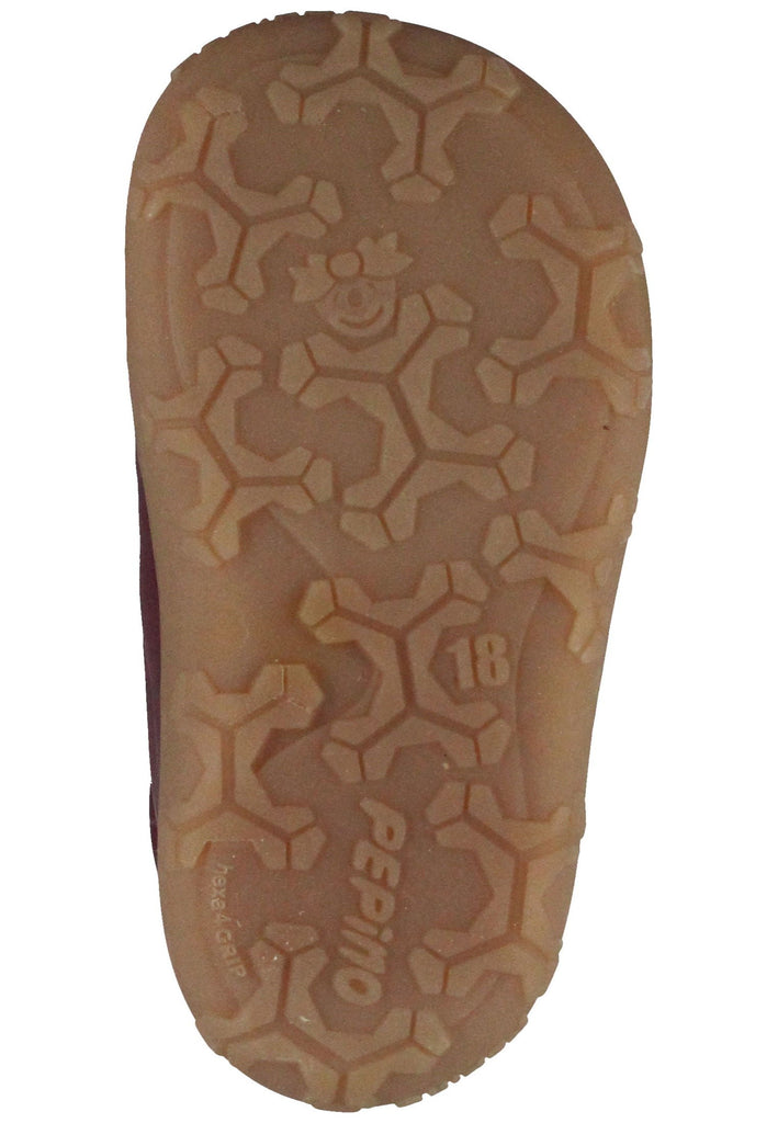 Pepino Halbschuhe Leder Fuchsia