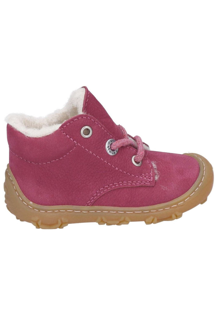 Pepino Halbschuhe Leder Fuchsia Warmfutter