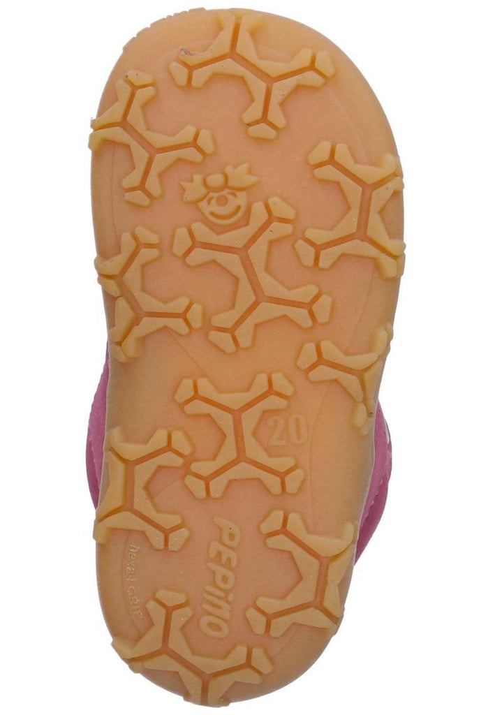 Pepino Halbschuhe Leder Fuchsia Warmfutter