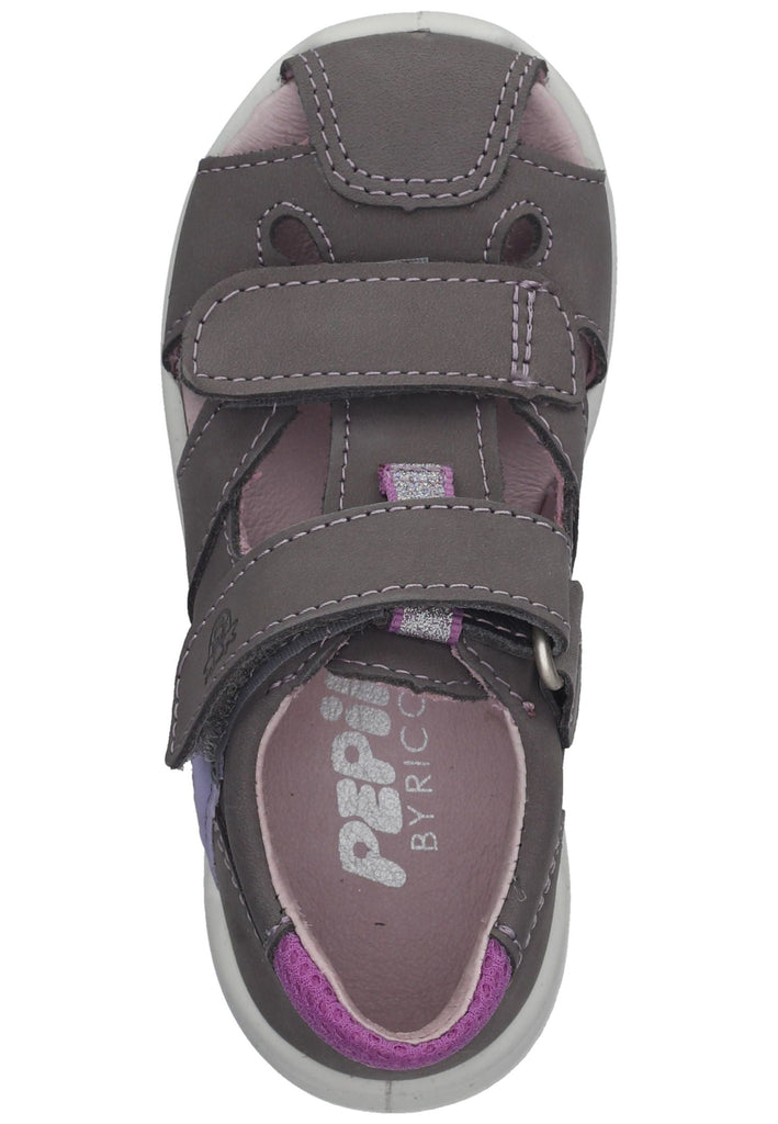 Pepino Halbschuhe Leder Graphit