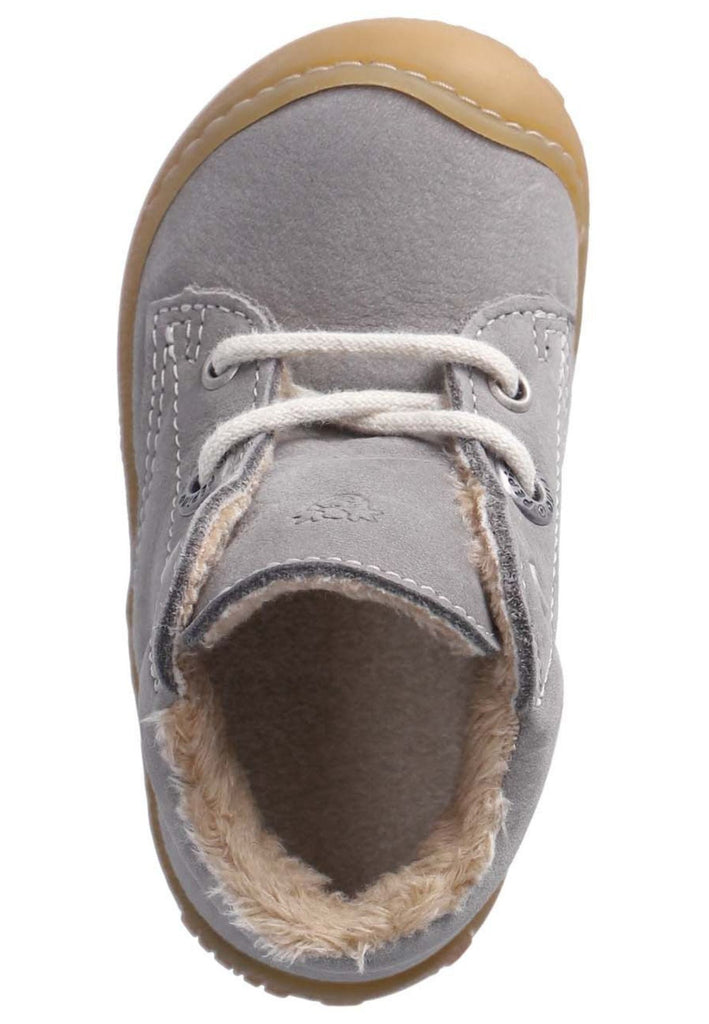 Pepino Halbschuhe Leder Graphit Warmfutter