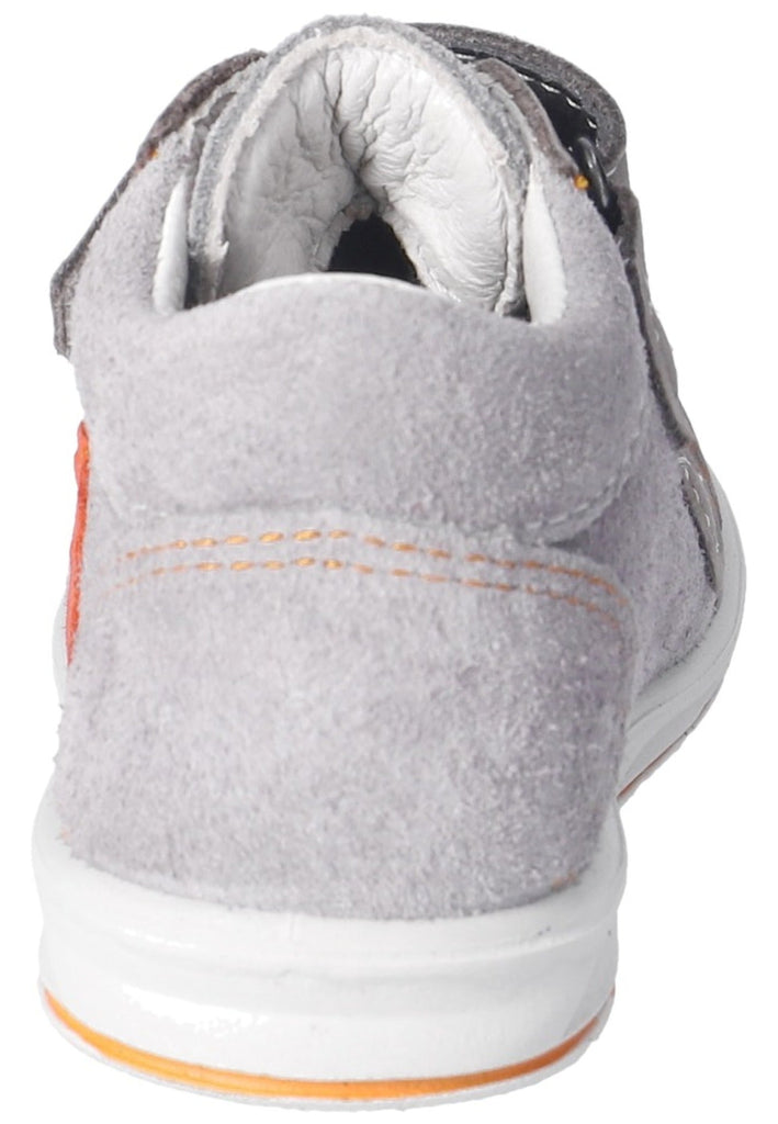 Pepino Halbschuhe Leder Grau/Orange